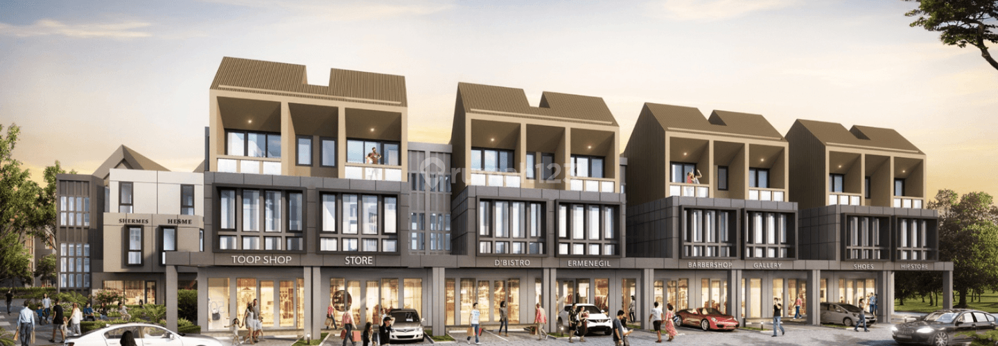 Blok C2 (Tipe 7 x 18m) di Delrey Business Townhouse, BSD City