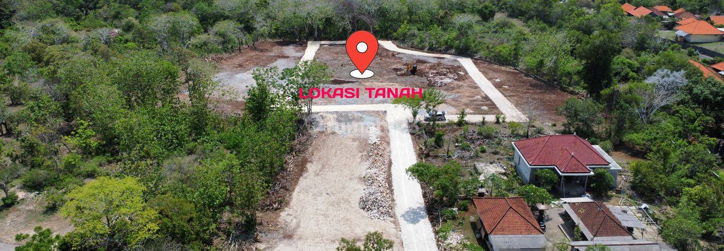 Plot E in Proyek Tanah Cluster Nusa Dua Sawangan Pemandangan Laut