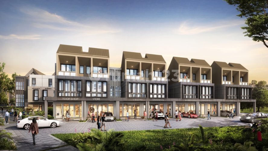 BLOK A6 (tipe 8X15 m) di Delrey Business Townhouse, BSD City
