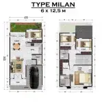 Milan di KOMPLEK RINGROAD CITY