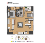 2BR-A in Aerium Residence