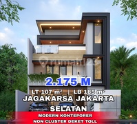 Rumah Baru Tanah Luas Deket Pintu Toll