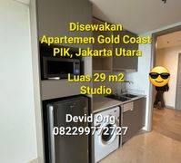 Disewakan Apartemen Gold Coast PIK Luas 29 m2 di Jakarta Utara