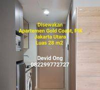 Disewakan Apartemen Gold Coast PIK Full Furnished di Jakarta Utara