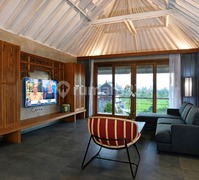 Rumah Furnished Rice Field View di Ubud Private Pool