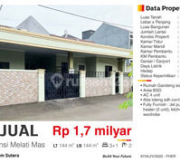 Dijual Rumah Gandeng SHM Furnished Di Regensi Melati Mas, Serpong