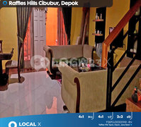 Rumah Raffles Hills Tapos, Depok, Jawa Barat
