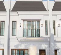 Rumah 2 Lantai Dalam Komplek Pondok Surya Medan Helvetia