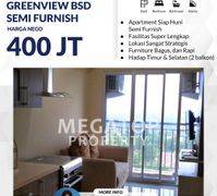 Apartment Semi Furnish Siap Huni di Green View Serpong Bsd