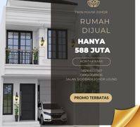 Twin House 2 Lantai Jl. Sidodadi Johor Ujung