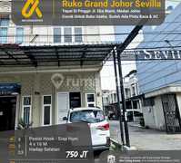 Ruko Hook/Sudut Space Parkir Depan+Canopy Jl.eka Warni Johor