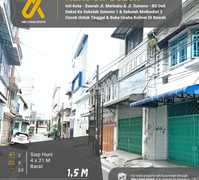 Dijual Ruko Jl.gedeh Kawasan Kotatua Cocok U/Tempat Tinggal&Usaha