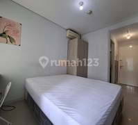 Disewa Kost Mewah Apartemen Madison Park Type Studio Furnished Minimalis Rapi - Dekat Central Park, Apl Tower, Untar, & Trisakti Fasilitas Kolam Renang, Gym, Billiard, Sky Garden, Evi Charger Station