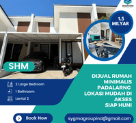 Dijual Rumah Minimalis Padalarng Lokasi Mudah Di Akses Siap Huni