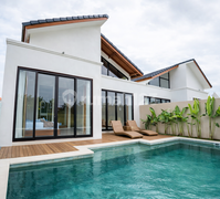 Modern 2Br Villa With Rice Field View In Ubud - Private Pool