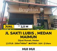 Rumah Serbaguna - Lebar 10 Meter - Inti Kota - Medan Maimun