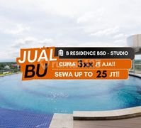 Jual Apartemen B Residence Bsd Studio Unfurnished Dekat Prasmul