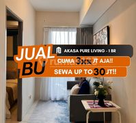 Jual Apartemen Akasa Pure Living BSD 1Br Furnished Dekat Binus
