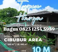 Rumah klasik etnik jawa di cibubur