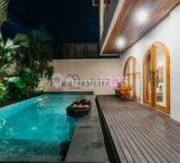 Dijual Villa Modern Brand New dengan Kolam Renang & Rooftop | 3 KT di Kerobokan, Bali LT 200 m2