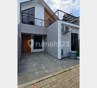 Rumah baru bonus semi furnished Ready Stock akses 900 meter/5 menit ke Tol Desari