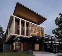 Rumah Brand New Bangunan Mandiri Comtemporary Tropical Design Foresta BSD City Dekat Exit Tol