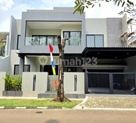 Rumah Mewah Brand New Minimalis Posisi Boulevard Semi Furnished.di Puspita Loka BSD Dekat dengan Exit Tol.dan Pasar Modern