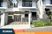 Properti Langka Disewakan Rumah Gress di Citraland Puncak Tidar, Malang 