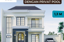 Rumah Cluster Meweh dengan Privatepool di Godean dekat Tugu Jogja