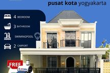 Dijual Rumah Mewah Jogja Pakai Kolam Renang Pribadi di Sleman
