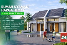 Dijual Rumah 200 Jutaan Jogja Dalam Perumahan di Bangunjiwo