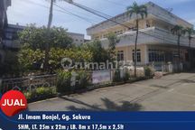 Rumah 2.5 lantai dijual cepat Jl. Imam Bonjol Gg. Sakura 