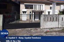 Disewakan rumah di Jl. Sepakat II Komp. Sepakat Town House