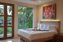 Family Room/Villa with Balcony and Direct Access to Beach – 36 sqm at Hotel Crystal Beach Bali (Karangasem, Candi Dasa)