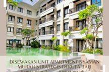 Sewa Apartemen Nyaman Furnish Murah Bagus Strategis Di Kuta Bali