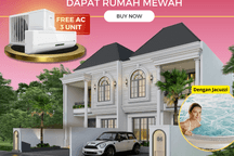 Rumah Mewah Mulai 1,3 M Dekat Bandara Adisucipto