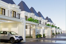 Hunian American Classic Sleman 2 Lantai Dekat Waterpark Mutiara