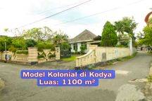 Rumah Model Kolonial Belanda Jogja 1000 Meter