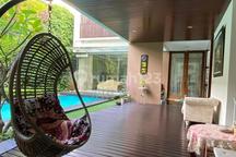 Rumah Mewah Kbp Tatar Larangtapa, Fully Furnished & Private Pool