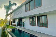 Yearly And Monthly Rent Modern 3 BR Villa Ricefield View Canggu