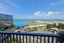 2room 1toilet Harbour Bay Apartment Sea View Fuly Furnish 11jt/Month