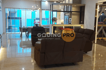 Jual Rumah Golf Island Pik Ada Kolam Renang Sudah Renov Furnish 