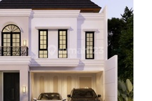 Rumah American Classic Dalam Komplek di Jalan Utama Gta