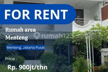 Disewa Rumah Siap Huni di Menteng Lokasi Strategis