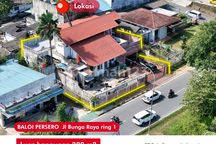 Rumah Pusat Kota Depan Bcs Mall Batam Lt 445 M2 Batam