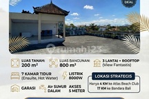 Rumah Super Luas 7 Kamar di Raya Padonan Canggu Bali