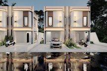 RUMAH MEWAH HARGA MURAH DI PUSAT KOTA KLATEN, 2 LT VIEW SAWAH
