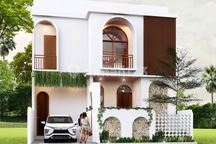 Villa Baru Modern Santorini Dekat Ke Pantai Jimbaran 