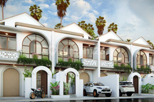 Rumah Semi Villa Modern Mediteranian View Sawah Dekat Ke Canggu