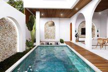 Villa Baru Modern Santorini Dekat Ke Pantai Jimbaran 